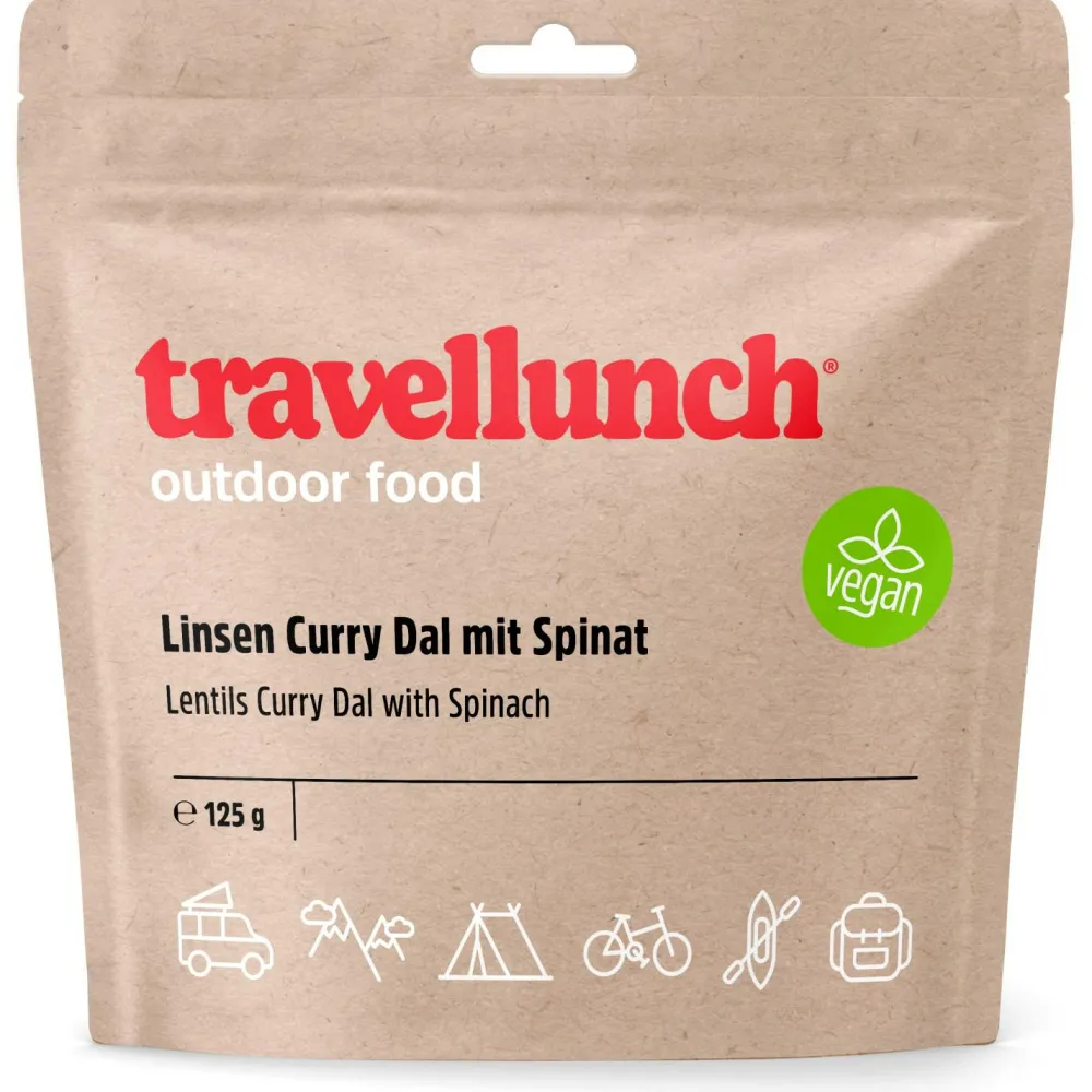- Linsen Curry Dal mit Spinat - vegan < Travellunch Best