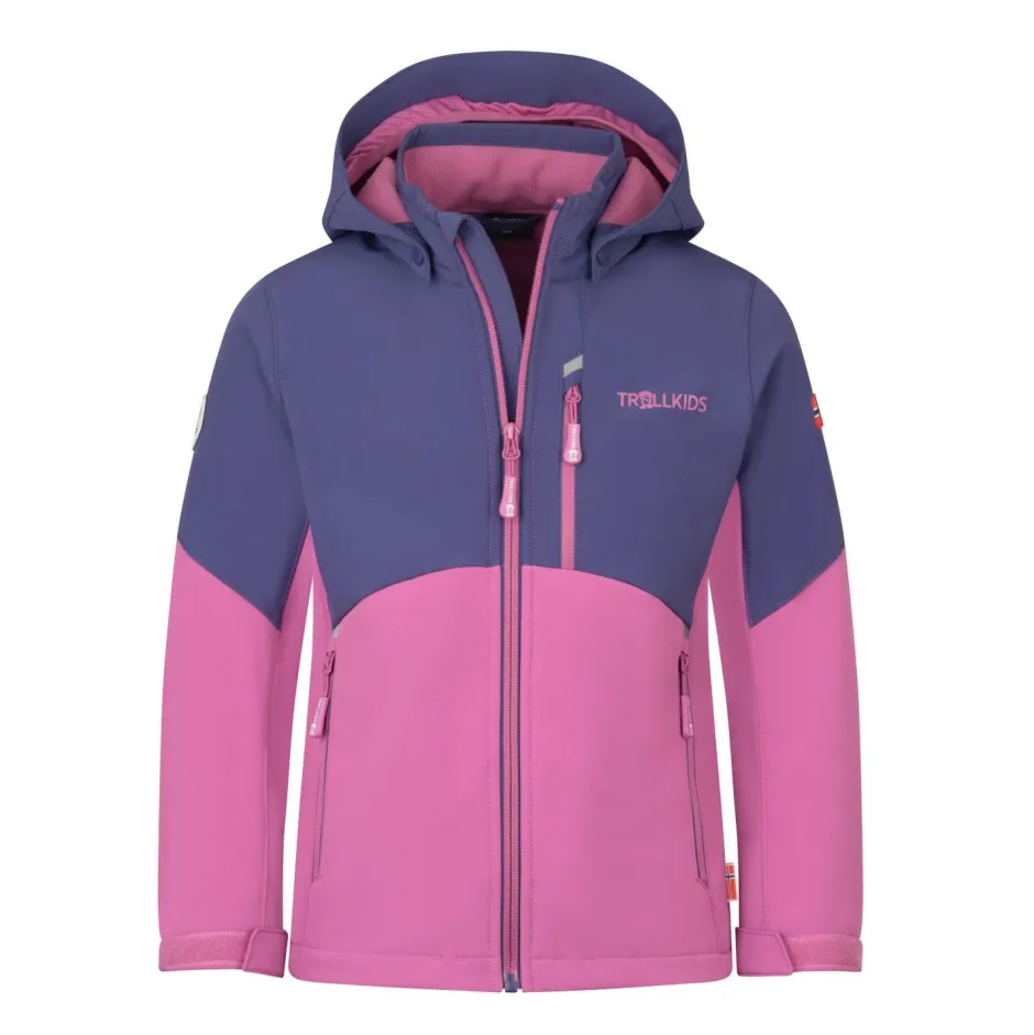 Kinder Trollkids - Girl's Balestrand Jacket - Softshelljacke