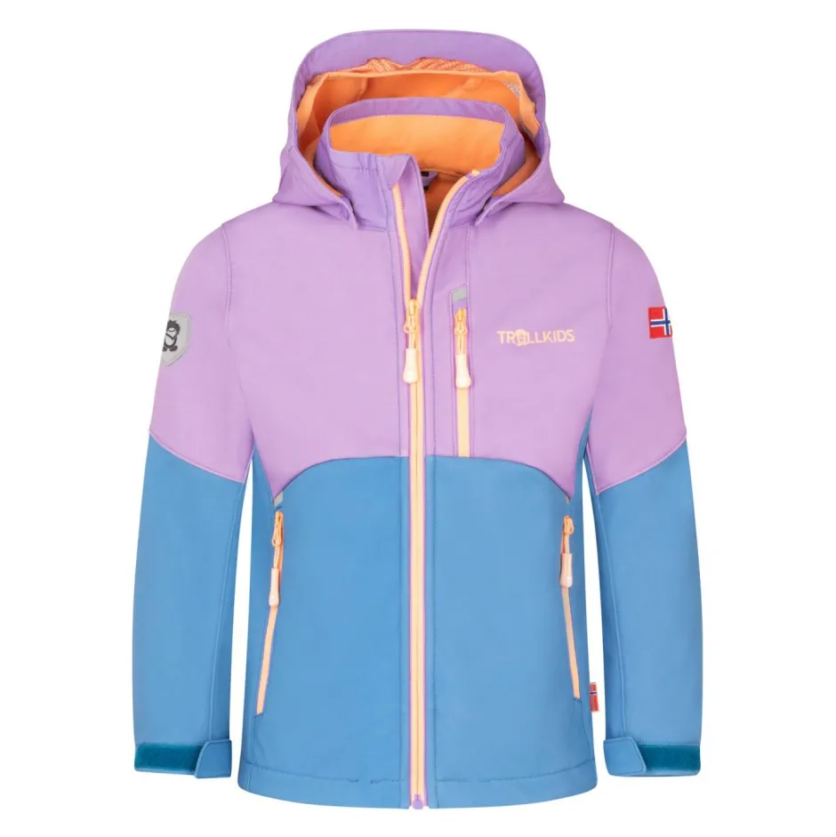 Kinder Trollkids - Girl's Balestrand Jacket - Softshelljacke