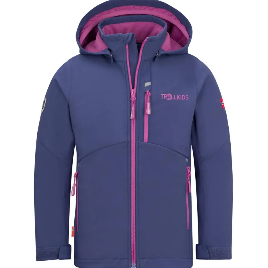 Kinder Trollkids - Girl's Balestrand Jacket - Softshelljacke