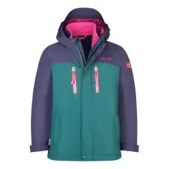 Trollkids Trekkingbekleidung|Alltagsbekleidung-- Girl's Bryggen 3in1 Jacket - Doppeljacke