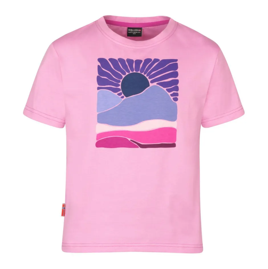 Kinder Trollkids - Girl's Falketind T - T-Shirt