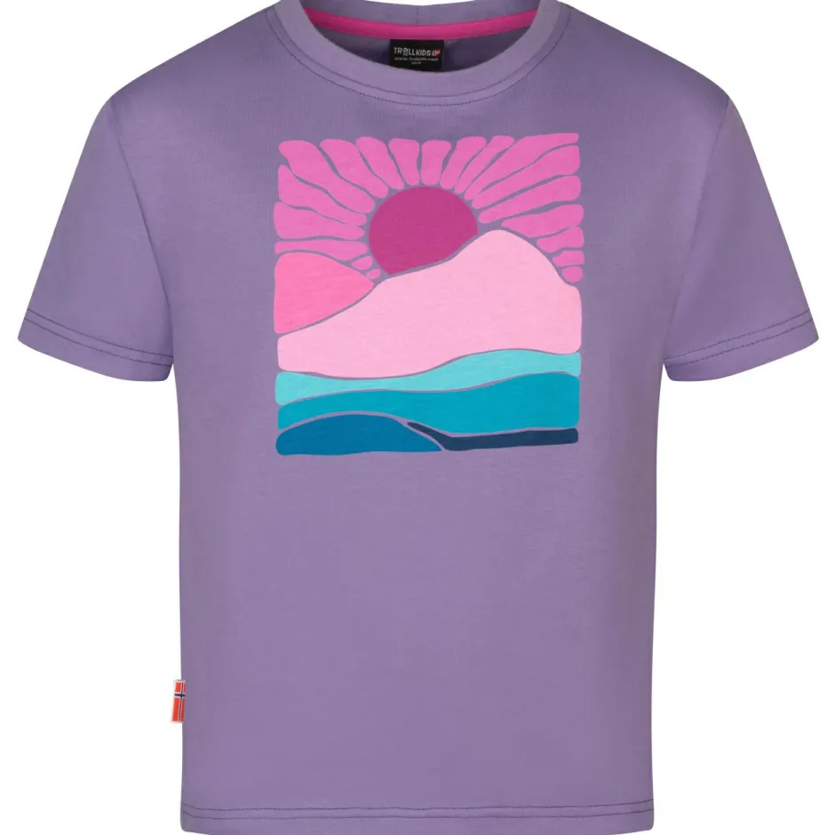 Kinder Trollkids - Girl's Falketind T - T-Shirt