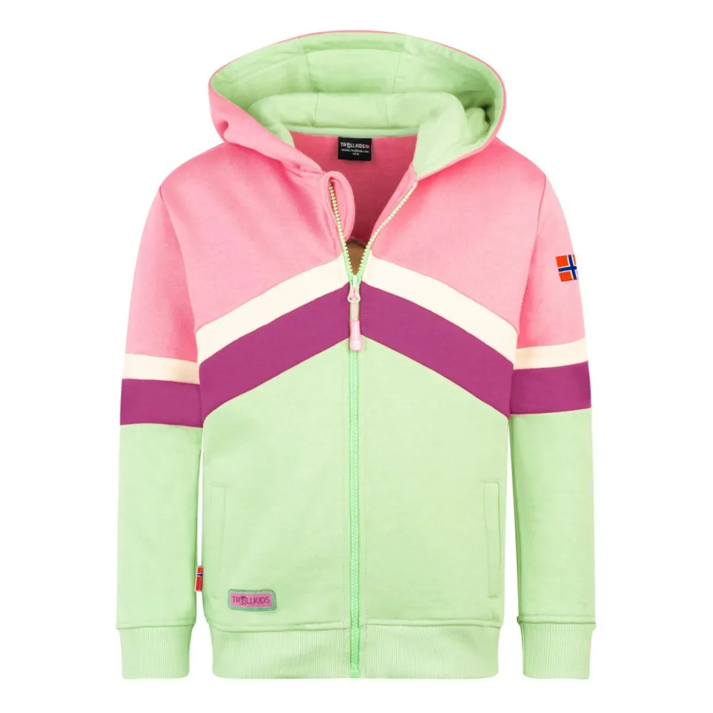 Trollkids - Girl's Flekkefjord Jacket - Sweat- & Trainingsjacke Sale