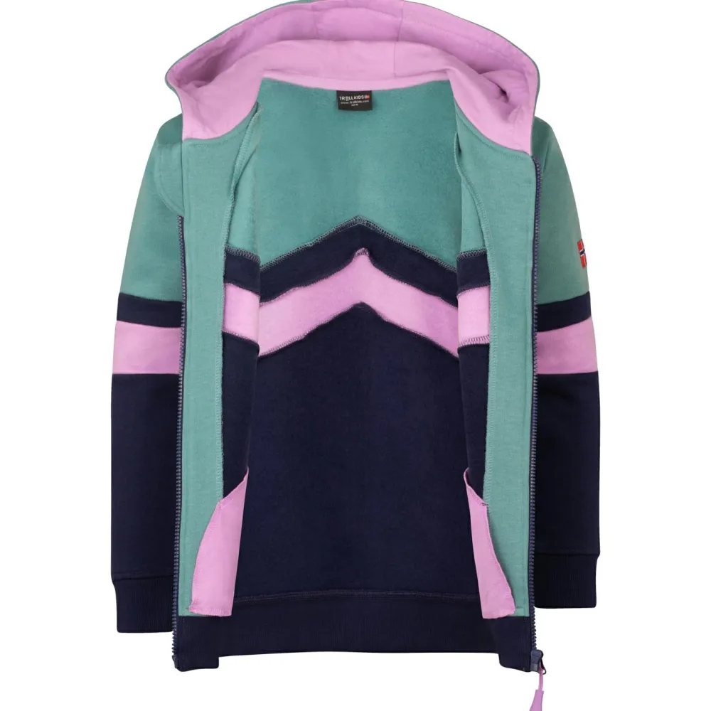 Trollkids - Girl's Flekkefjord Jacket - Sweat- & Trainingsjacke Sale