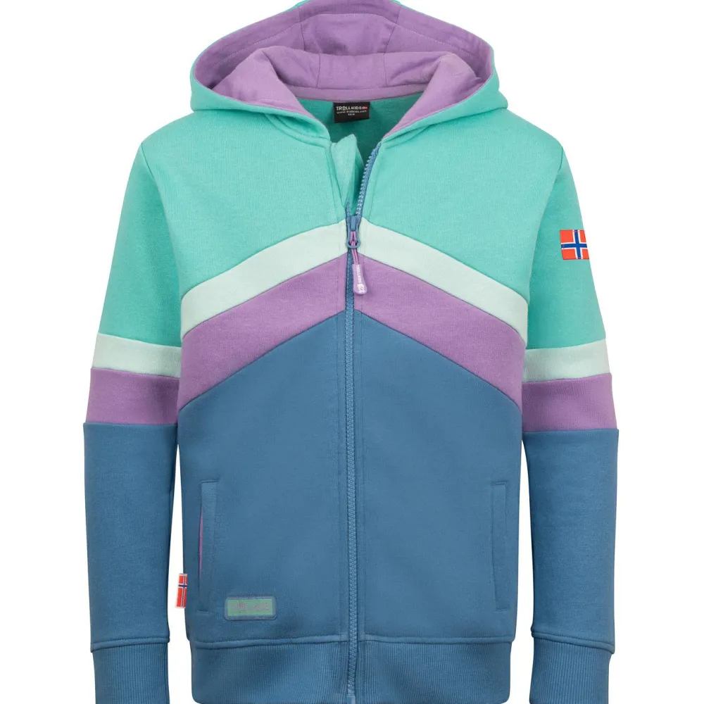Trollkids - Girl's Flekkefjord Jacket - Sweat- & Trainingsjacke Sale