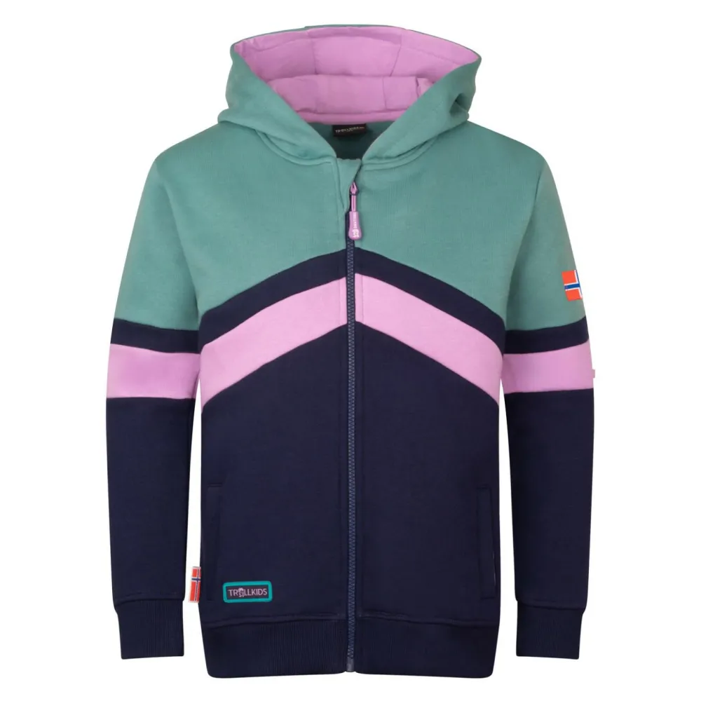 Trollkids - Girl's Flekkefjord Jacket - Sweat- & Trainingsjacke Sale