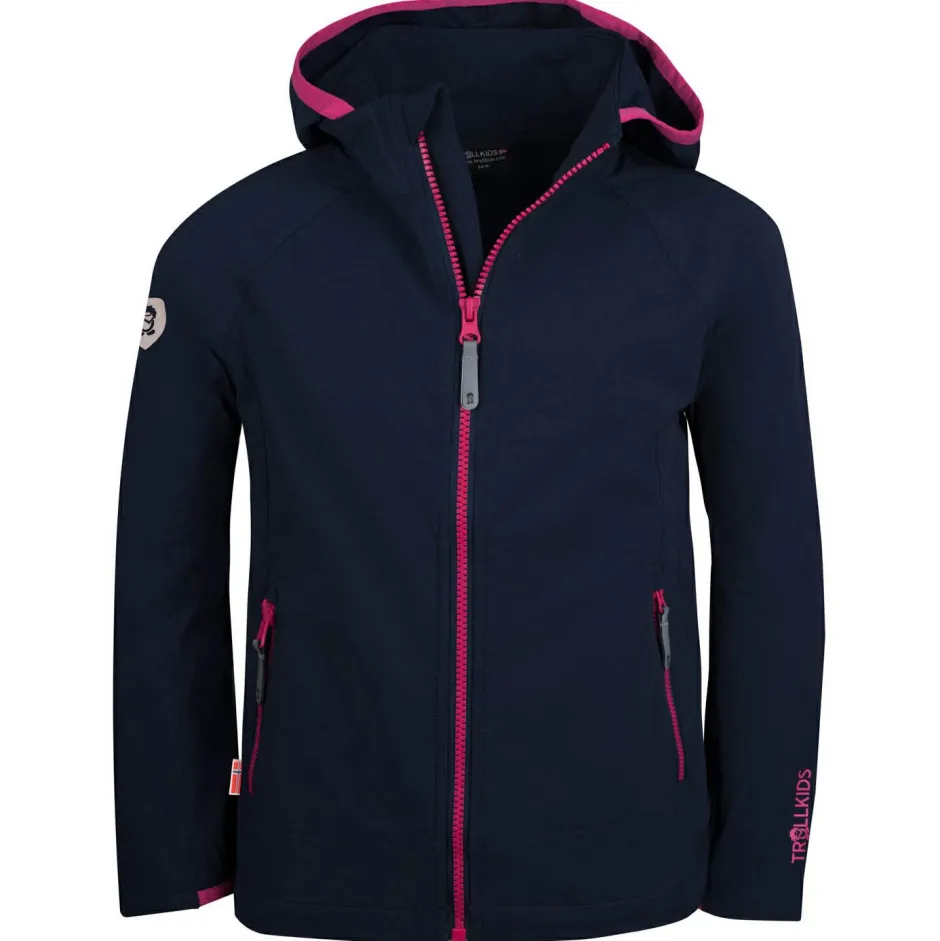 Trollkids Trekkingbekleidung|Freizeitjacken-- Girl's Kvalvika Jacket - Softshelljacke