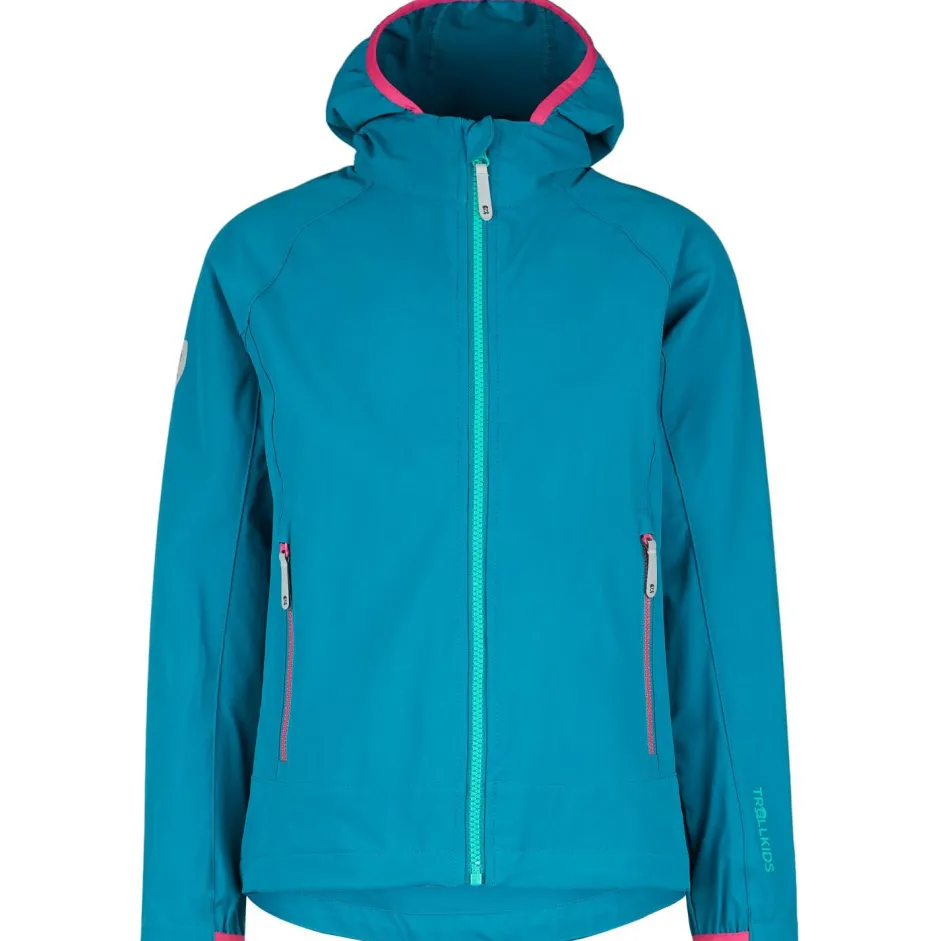 Trollkids Trekkingbekleidung|Freizeitjacken-- Girl's Kvalvika Jacket - Softshelljacke