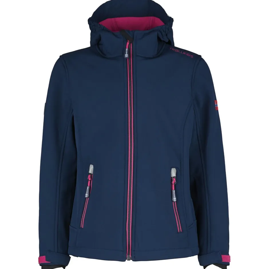 Trollkids Trekkingbekleidung|Alltagsbekleidung-- Girl's Trollfjord Jacket - Softshelljacke
