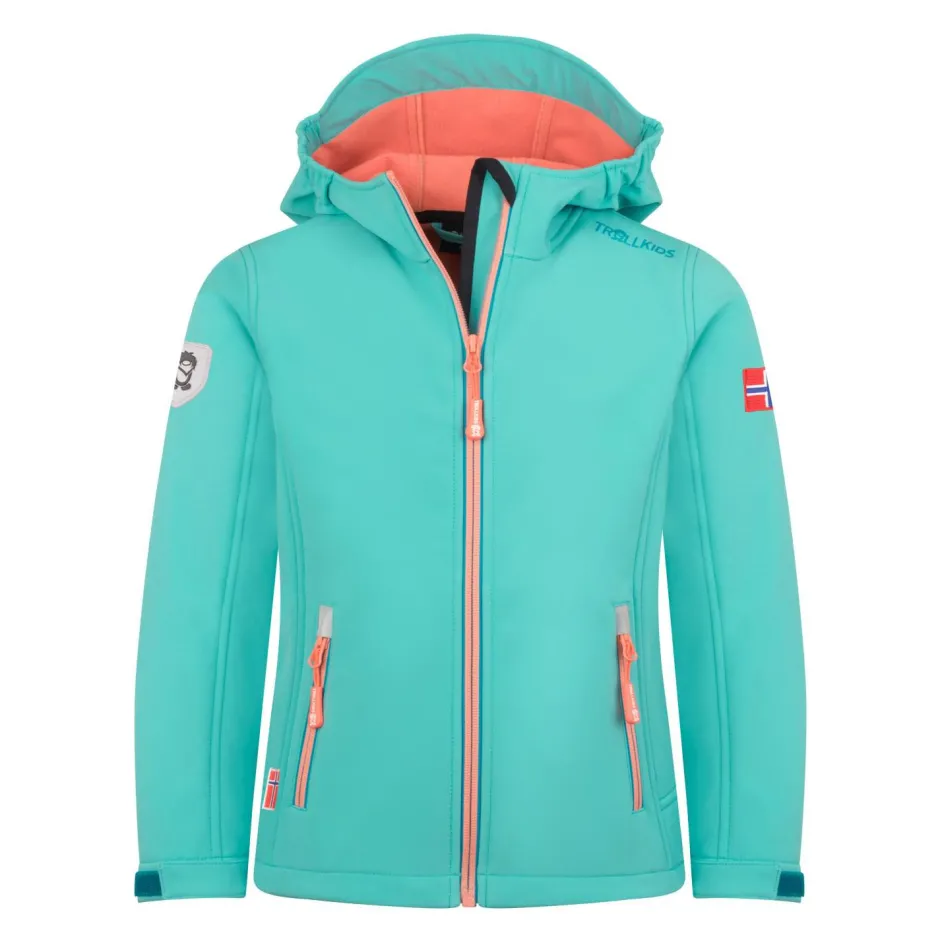 Trollkids Trekkingbekleidung|Alltagsbekleidung-- Girl's Trollfjord Jacket - Softshelljacke