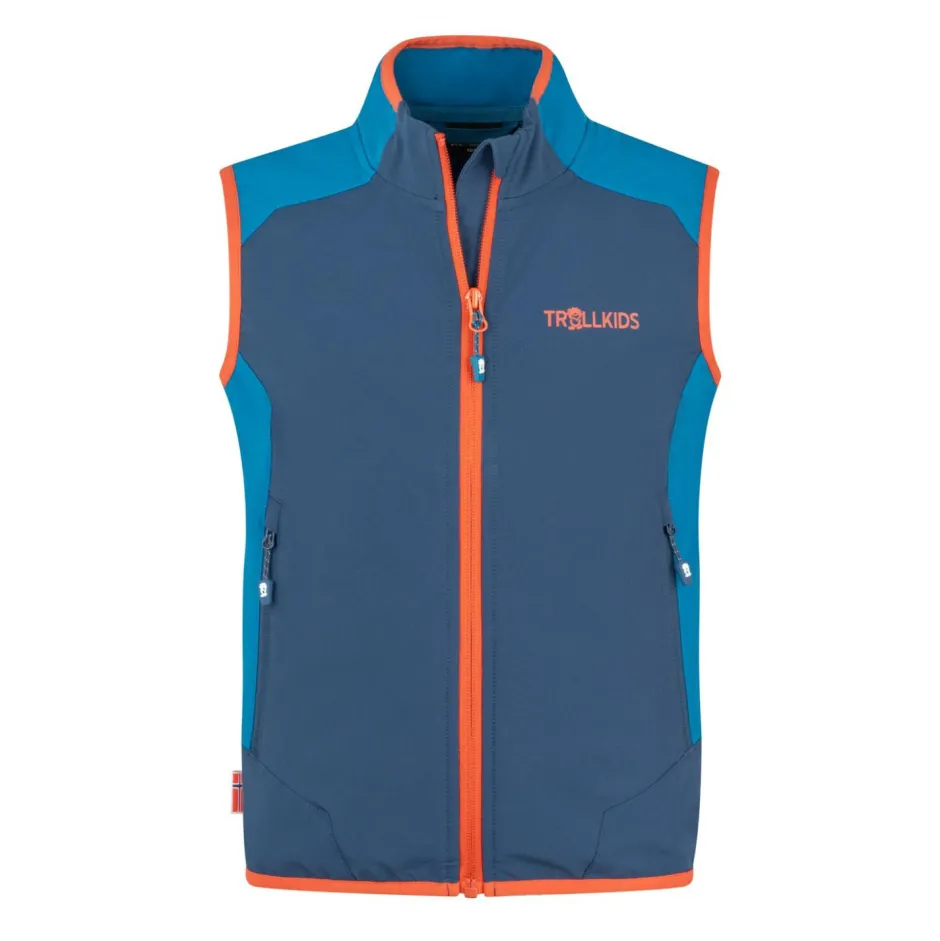 Kinder Trollkids - Kid's Balestrand Vest - Windweste
