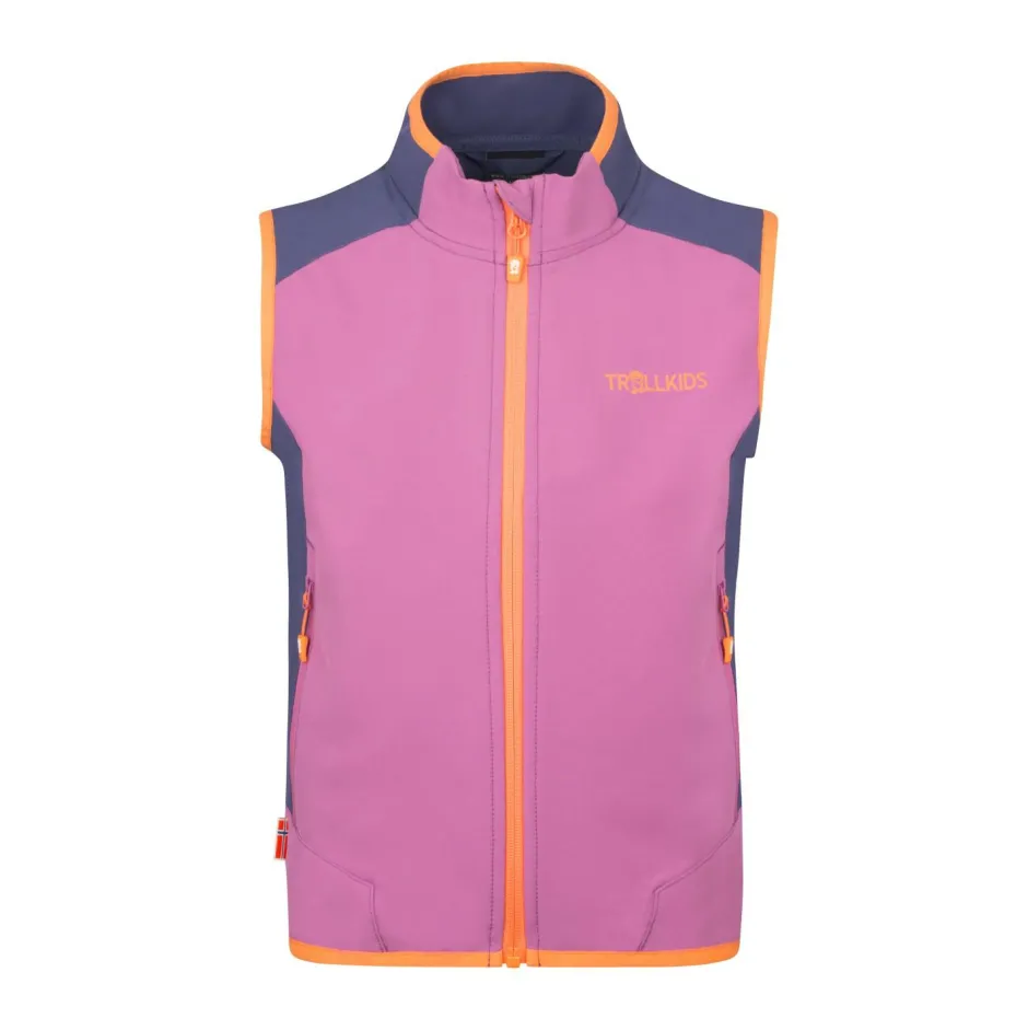 Kinder Trollkids - Kid's Balestrand Vest - Windweste
