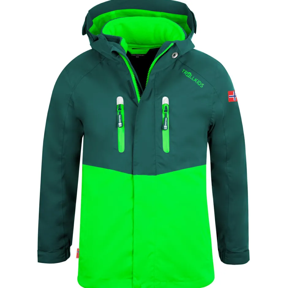 Trollkids Trekkingbekleidung|Alltagsbekleidung-- Kid's Bryggen 3in1 Jacket - Doppeljacke
