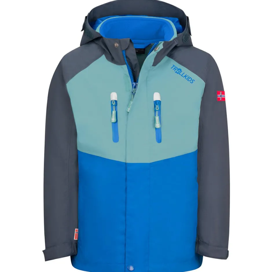 Trollkids Trekkingbekleidung|Alltagsbekleidung-- Kid's Bryggen 3in1 Jacket - Doppeljacke