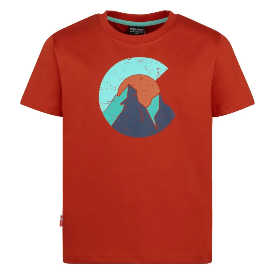 Trollkids Alltagsbekleidung|T-Shirts-- Kid's Halsafjord T-Shirt - T-Shirt