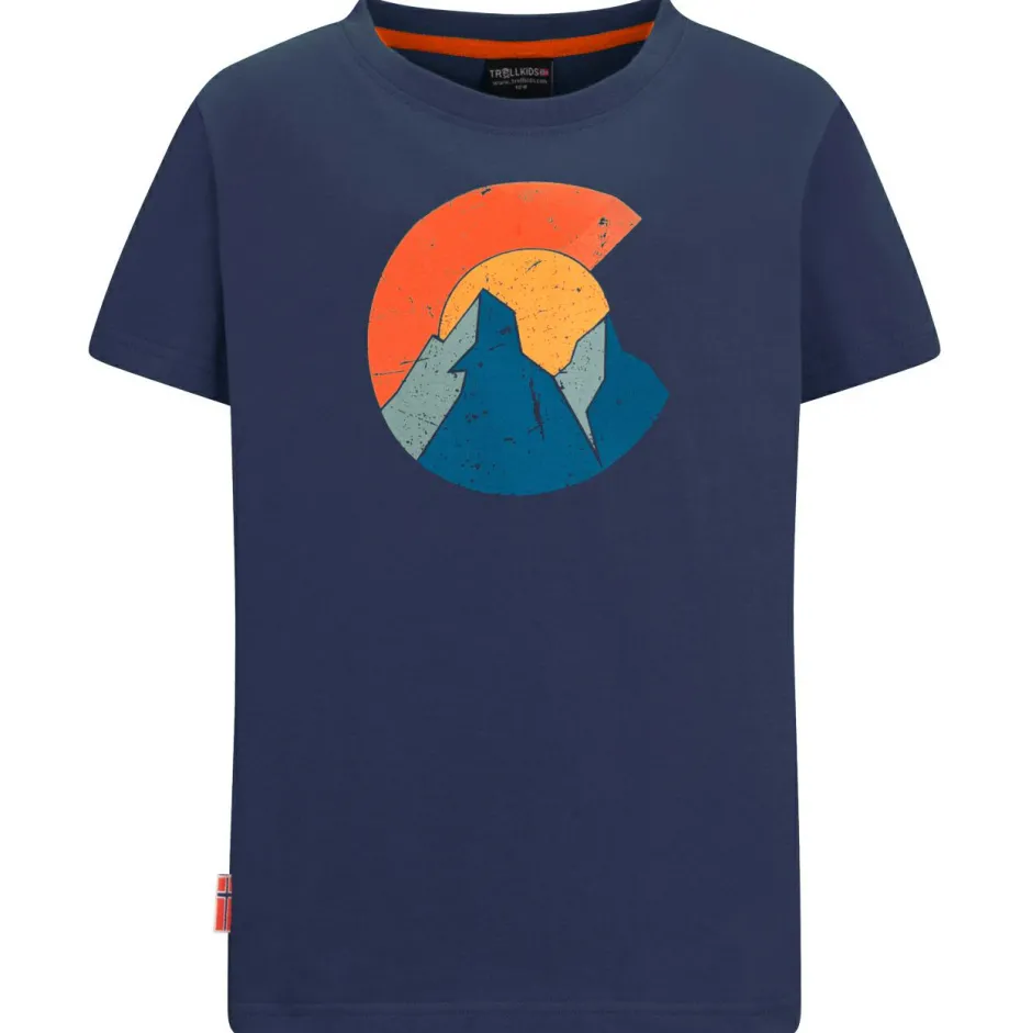 Trollkids Alltagsbekleidung|T-Shirts-- Kid's Halsafjord T-Shirt - T-Shirt