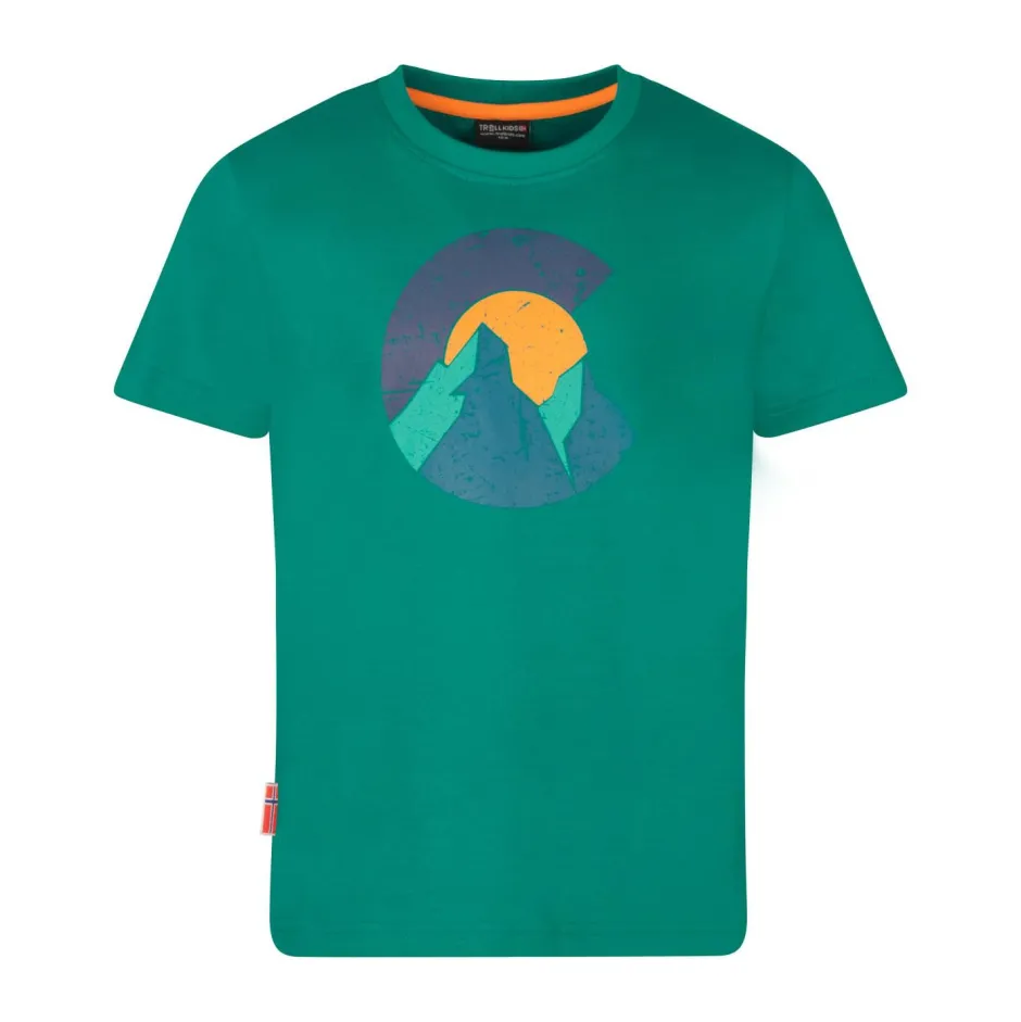 Trollkids Alltagsbekleidung|T-Shirts-- Kid's Halsafjord T-Shirt - T-Shirt