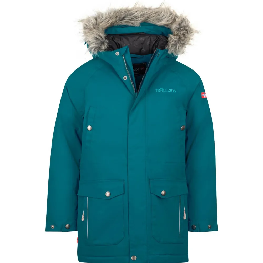 Trollkids - Kid's Nordkapp Jacket - Parka Sale