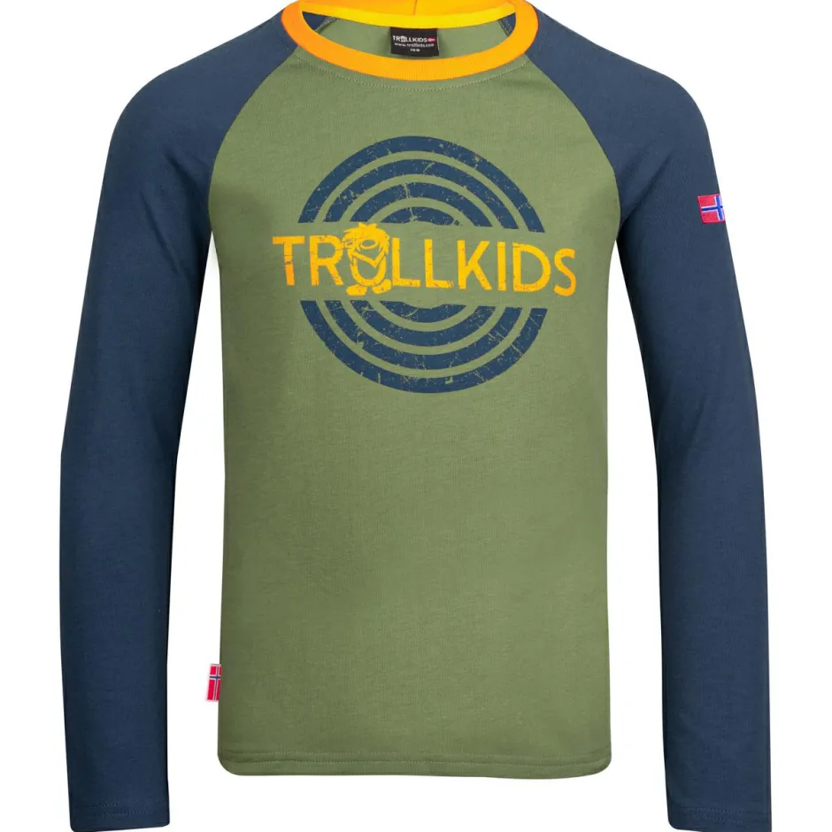 Trollkids Shirts, Hemden & Longsleeves|Alltagsbekleidung-- Kid's Preikestolen Longsleeve - Longsleeve