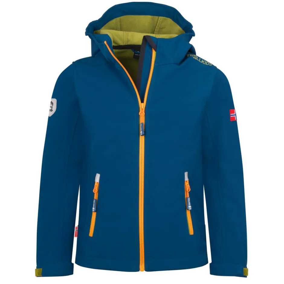 Trollkids Trekkingbekleidung|Alltagsbekleidung-- Kid's Trollfjord Jacket - Softshelljacke