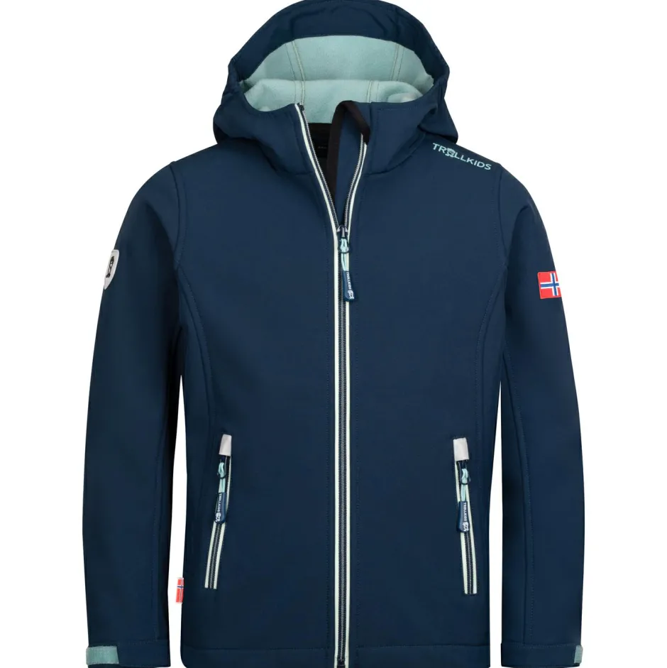 Trollkids Trekkingbekleidung|Alltagsbekleidung-- Kid's Trollfjord Jacket - Softshelljacke