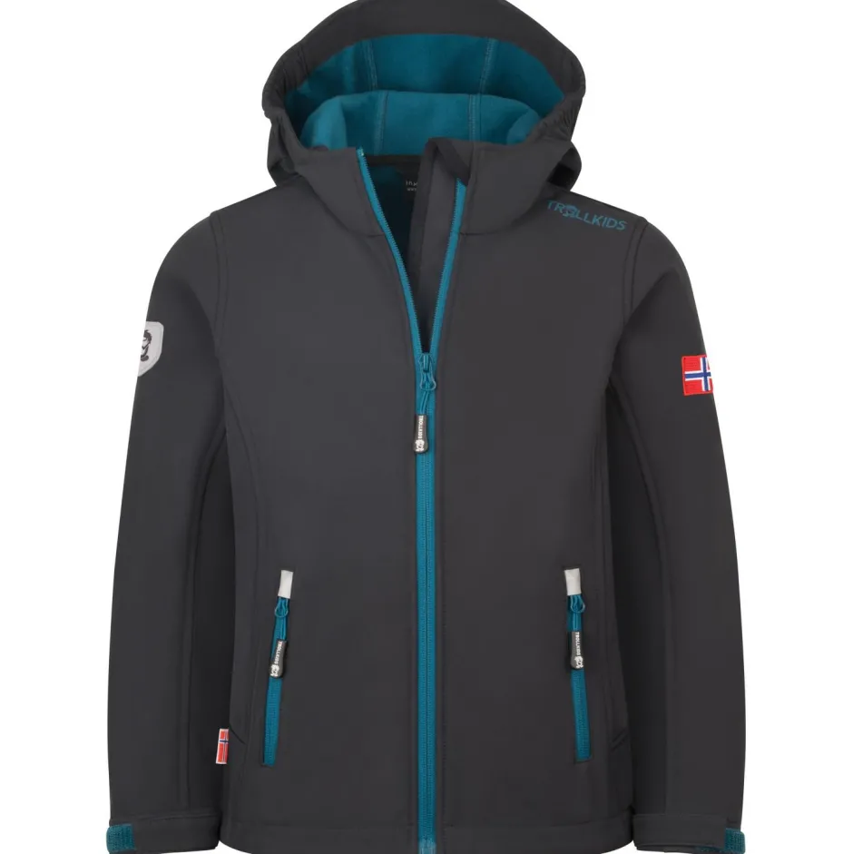 Trollkids Trekkingbekleidung|Alltagsbekleidung-- Kid's Trollfjord Jacket - Softshelljacke