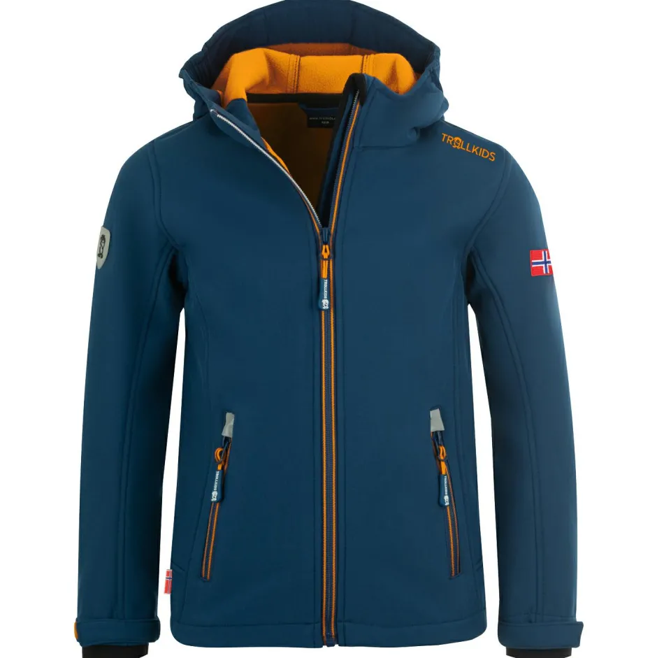 Trollkids Trekkingbekleidung|Alltagsbekleidung-- Kid's Trollfjord Jacket - Softshelljacke