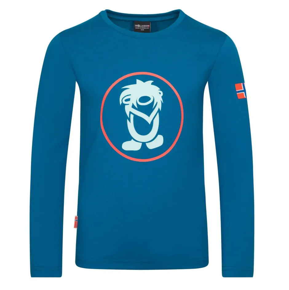 Trollkids Trekkingbekleidung|Wanderbekleidung-- Kids Troll Longsleeve - Longsleeve