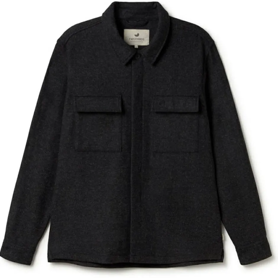 TWOTHIRDS Shirts, Hemden & Longsleeves|Alltagsbekleidung-- Owen - Hemd Anthracite Melange