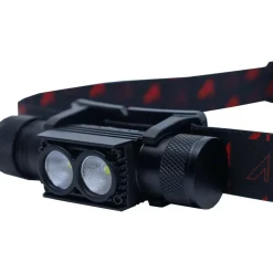 UltrAspire Laufausrüstung|Stirnlampen-- Lumen 800 Catalyst Headlight - Stirnlampe Black / Red