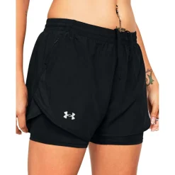 Under Armour - Woen' Fy By 2-In-1 hort - aufhort