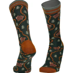 UphillSport Merinosocken|Socken-- Path Bear - Multifunktionssocken Green