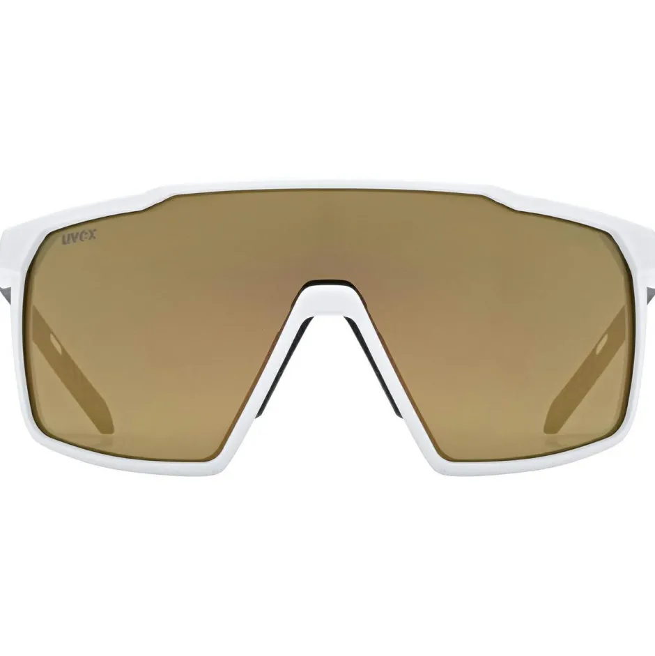 Uvex Laufbekleidung|Fahrradbekleidung-- Mtn Perform S Mirror Cat. 3 - Sonnenbrille White Matt