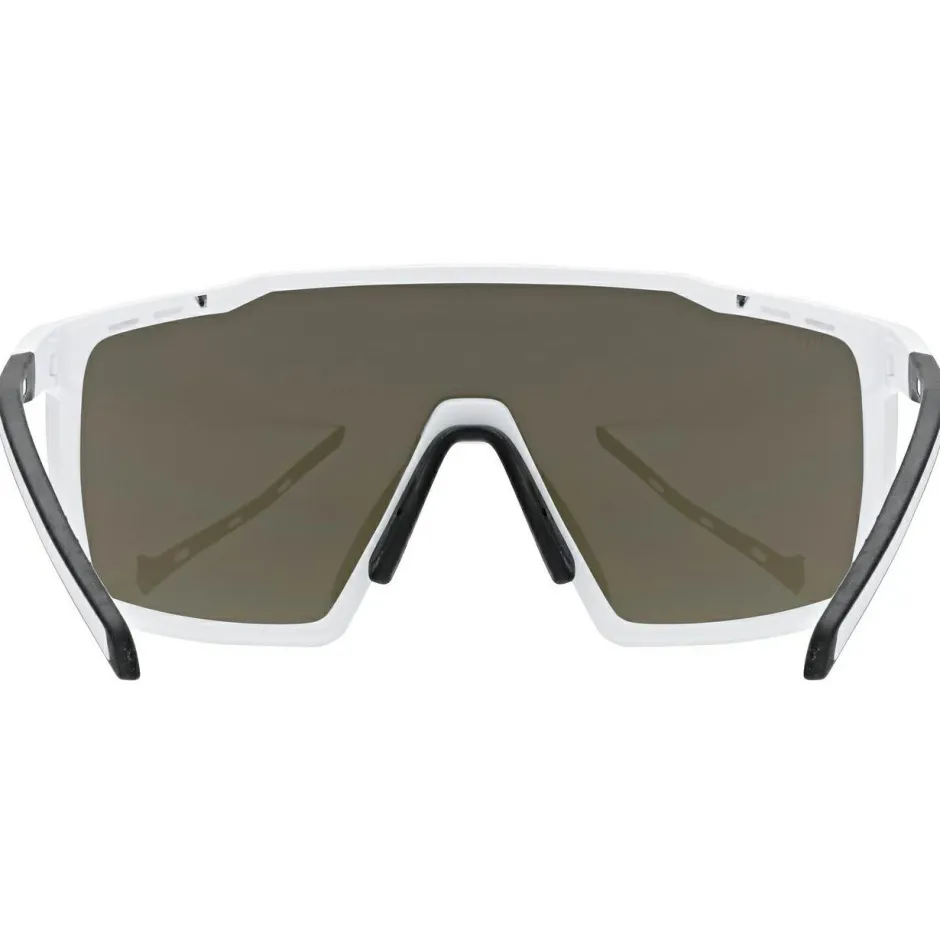 Uvex Laufbekleidung|Fahrradbekleidung-- Mtn Perform S Mirror Cat. 3 - Sonnenbrille White Matt