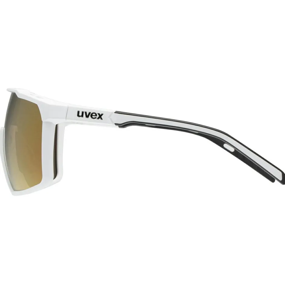 Uvex Laufbekleidung|Fahrradbekleidung-- Mtn Perform S Mirror Cat. 3 - Sonnenbrille White Matt