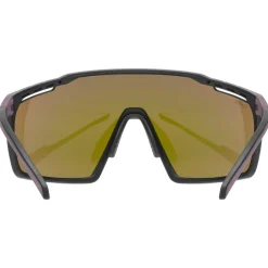 Uvex Laufbekleidung|Fahrradbekleidung-- Mtn Perform Supravision Cat. 3 - Fahrradbrille Black / Purple Matt / Mirror Purple