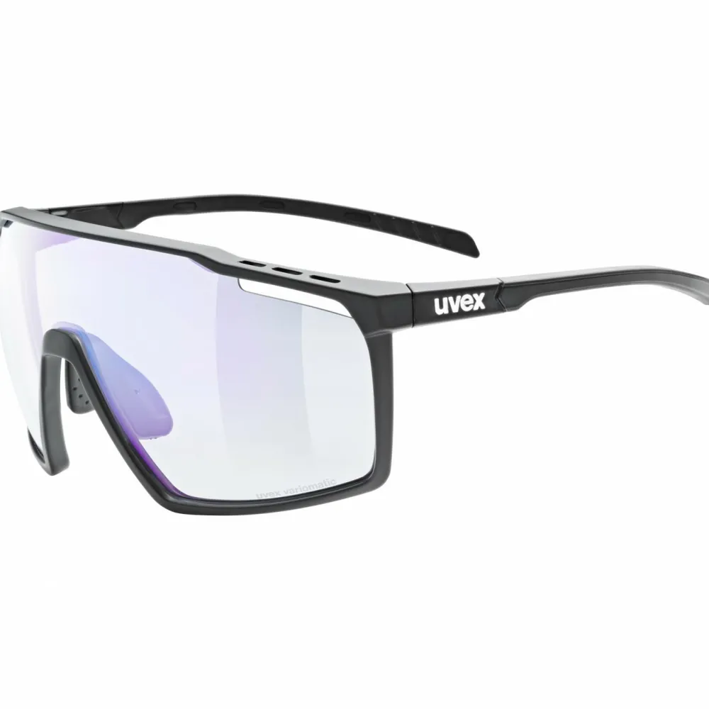 Uvex - Mtn Perform Variomatic Litemirror Cat. 1-3 - Sonnenbrille Black Mat New