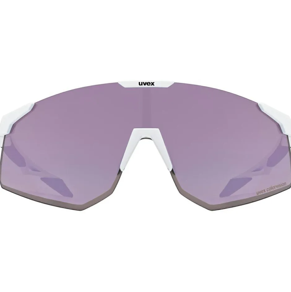 Uvex Fahrradbekleidung|Fahrradbrillen-- Pace Perform S CV Mirror Cat. 3 - Fahrradbrille White Matt