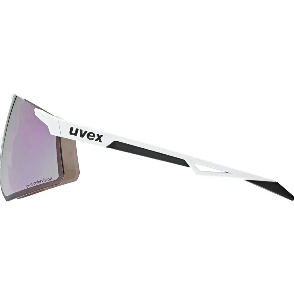 Uvex Fahrradbekleidung|Fahrradbrillen-- Pace Perform S CV Mirror Cat. 3 - Fahrradbrille White Matt