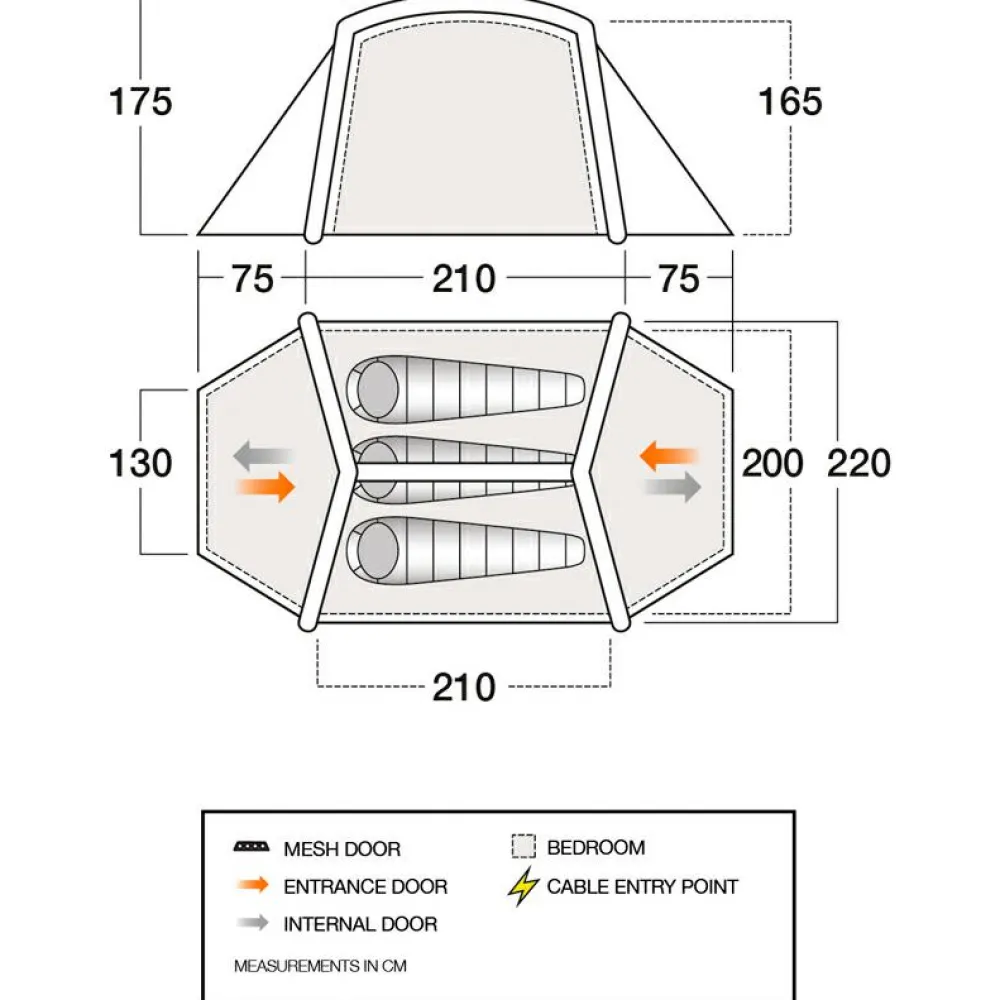 - Classic Air 300 - 3-Personen Zelt < Vango New