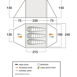 Vango - Classic Instant 300 - 3-Personen Zelt
