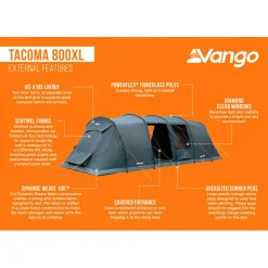 - Tacoma 800XL Package - Gruppenzelt < Vango Discount