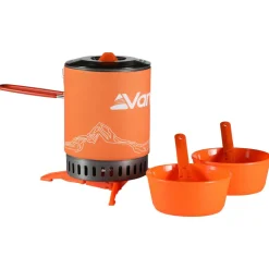 Vango Outdoor-Küche|Campingkocher-- Ultralight Heat Exchanger Cook Kit - Gaskocher Grey