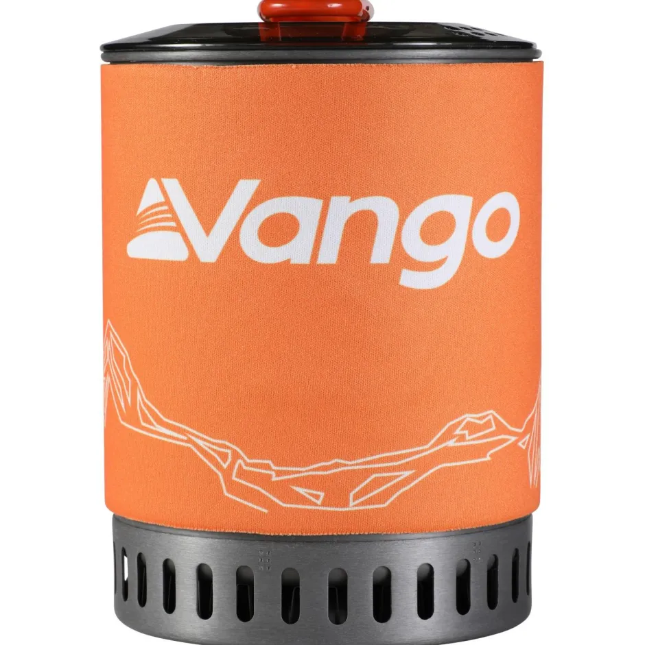 Vango Outdoor-Küche|Campingkocher-- Ultralight Heat Exchanger Cook Kit - Gaskocher Grey