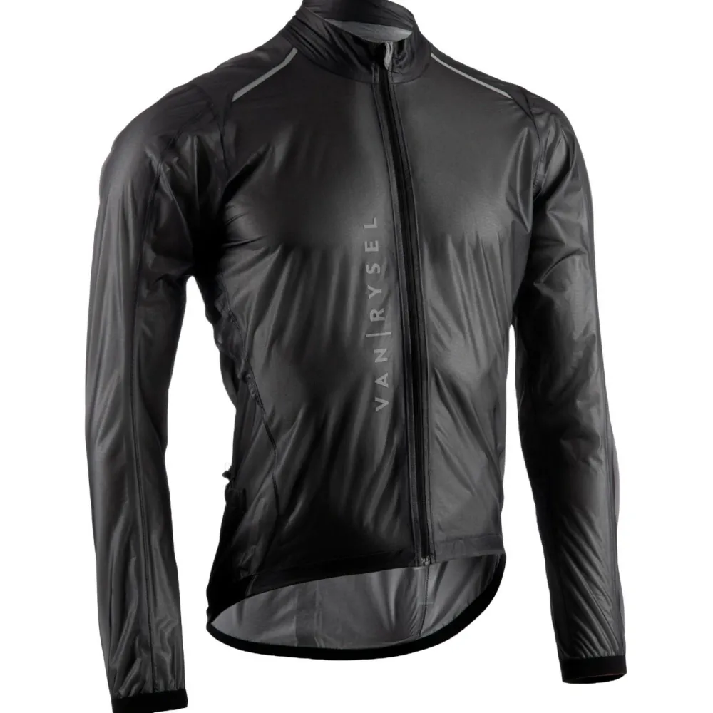 VAN RYSEL - Rain Jacket Ultralight - Fahrradjacke Black Best