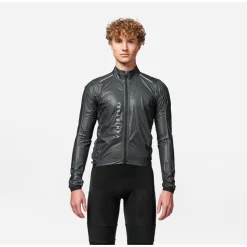 VAN RYSEL - Rain Jacket Ultralight - Fahrradjacke Black Best