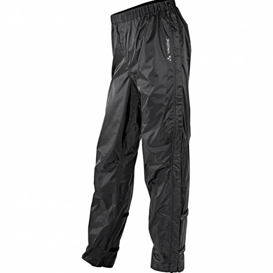 Vaude Fahrradbekleidung|Radhosen-- Fluid Full-Zip Pants II - Radhose Black