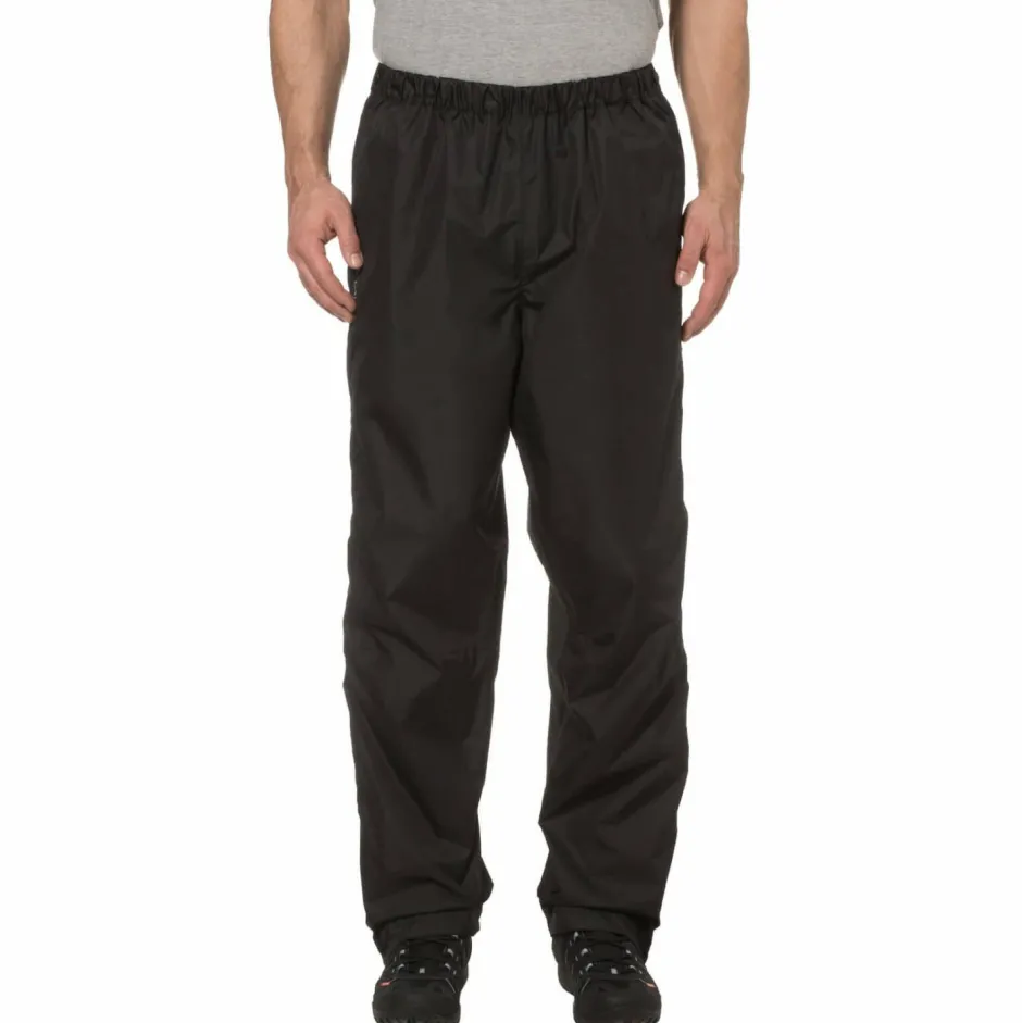Vaude Fahrradbekleidung|Radhosen-- Fluid Full-Zip Pants II - Radhose Black