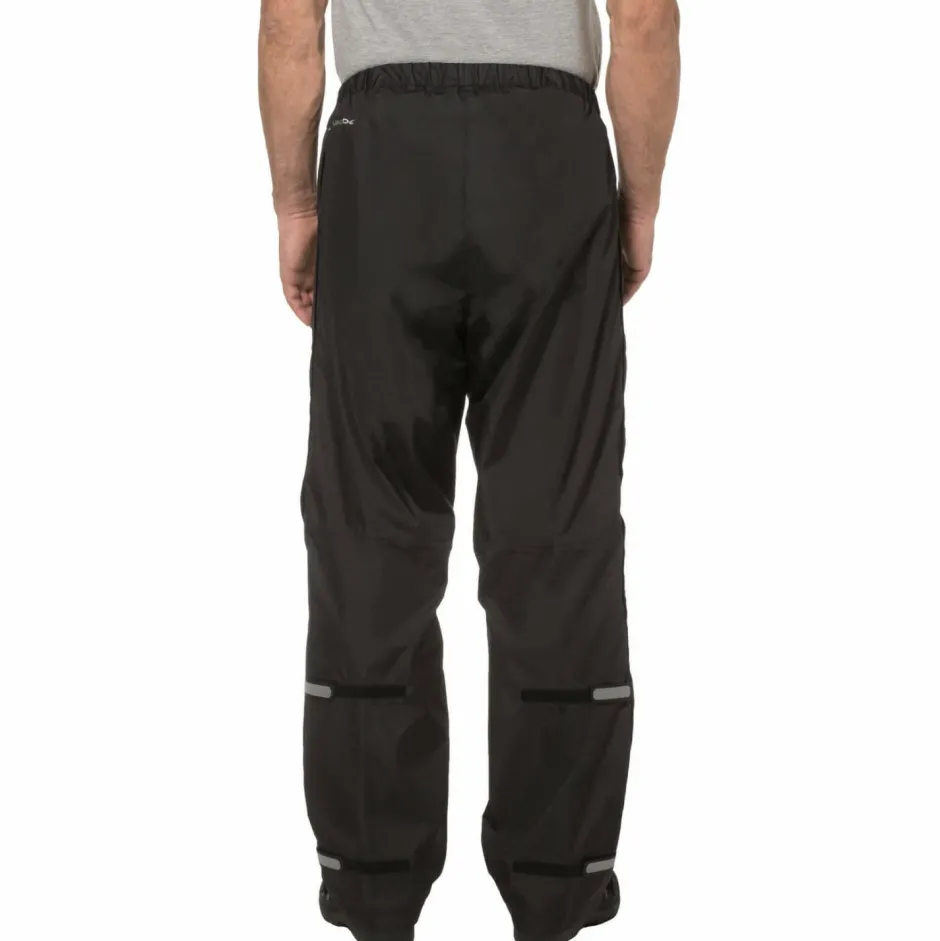 Vaude Fahrradbekleidung|Radhosen-- Fluid Full-Zip Pants II - Radhose Black